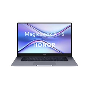 HONOR MagicBook X15 - Ordenador Portátil Ultrafino de 15.6" FullHD (Intel® Core™ i3-10110U, 8GB RAM, 256GB SSD, Windows 10) Laptop Space Grey - Teclado QWERTY español